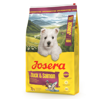 JOSERA PIES 10kg MINI JUNIOR KACZKA Z
