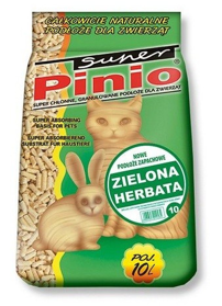 Benek Pinio Pelet Drewniany Zielona Herbata 10L