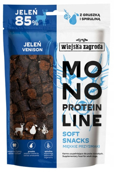Wiejska Zagroda Monoproteinowe miękkie przysmaki Jeleń  115 g