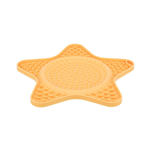 Trixie Taca na przysmaki Lick'n'Snack, dla psa, żólta, silikon, 23,5 cm