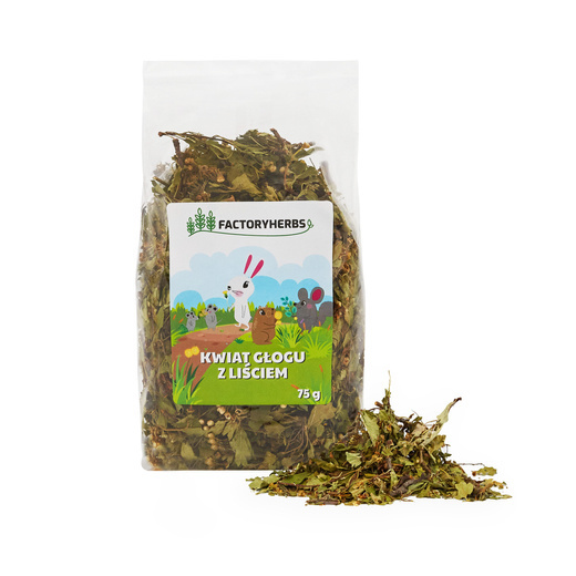 FactoryHerbs Kwiat głogu z liściem 75g