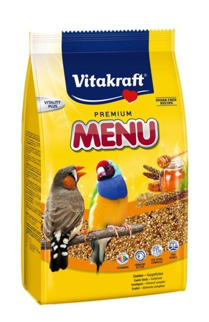 Vitakraft Karma Ptaki Egzotyczne z Witaminami 500g