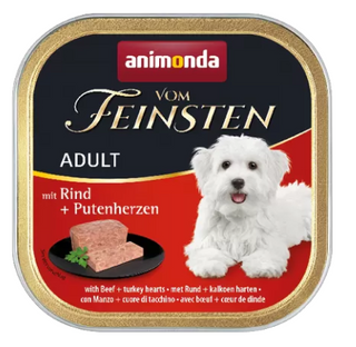 Animonda Vom Feinsten Dog Wołowina + Serca 150g