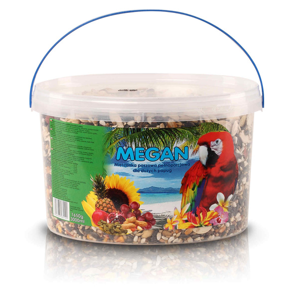 MEGAN PAPUGA DUŻA MEGAN 3L