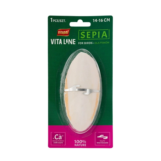Vitapol VitaLine Sepia dla ptaków duża 14-16 cm na blistrze