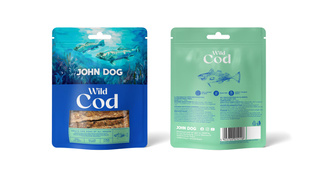 John Dog Wild Cod Sticks – 100% dorsza - 7 szt.