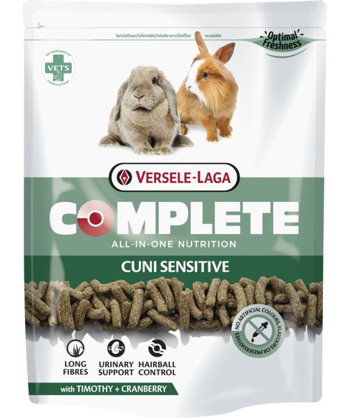 Versele-Laga Cuni Sensitive Complete Pokarm dla królików miniaturowych 0,5kg