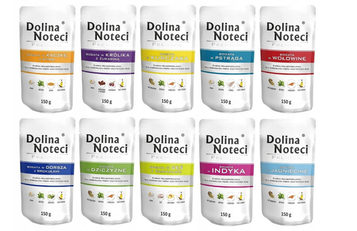ZESTAW 10x150g Mix SmakówDolina Noteci