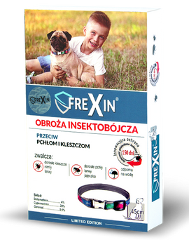 Frexin obroża insektobójcza dla psa 150 dni ochrony - 45cm
