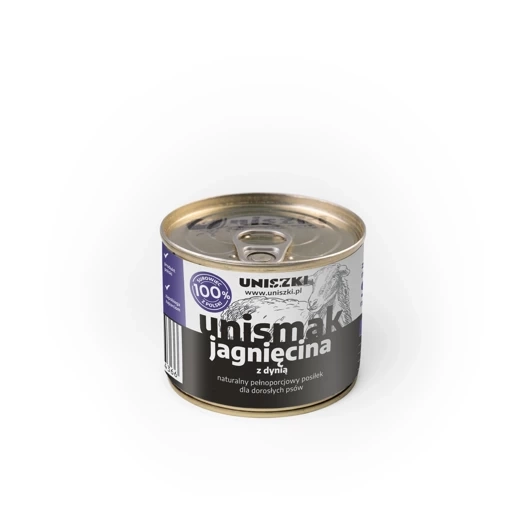 Uniszki  Unismak jagnięcina z dynią 210g