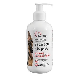 Over Zoo Szampon dla psów o czarnej i ciemnej sierści 250ml