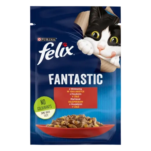 Felix Fantastic – Wołowina w galarecie 85 g