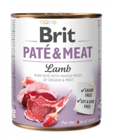 Brit Pate & Meat Lamb 800g