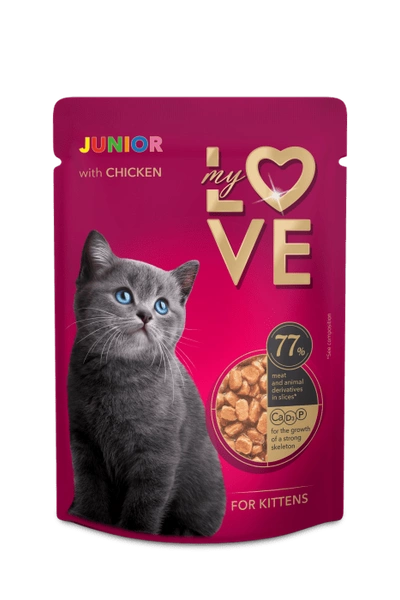 My Love – mokra karma dla kociąt (85 g)