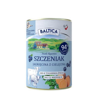 Baltica Smaki Regionów Szczeniak Jagnięcina z cielęciną 400 g