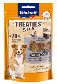 Vitakraft Treaties Bits Kurczak z czarnym bzem 120g