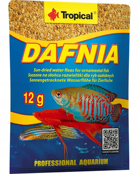 Tropical Dafnia pokarm dla ryb 12g/ saszetka