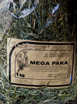 Sianko Jaśkowe z ziołami Mega Paka 1kg