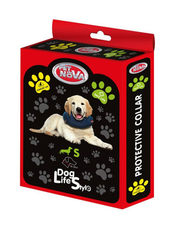 Pet Nova Dmuchany kołnierz ochronny S