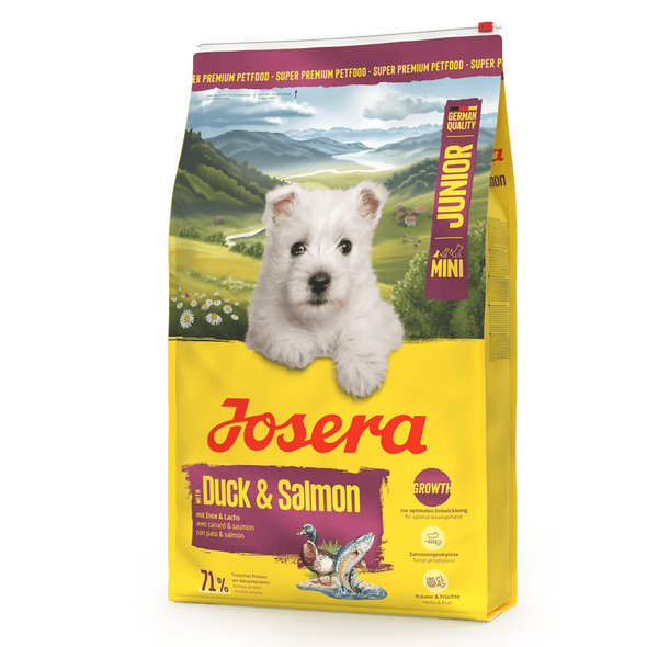 JOSERA PIES 10kg MINI JUNIOR KACZKA Z   