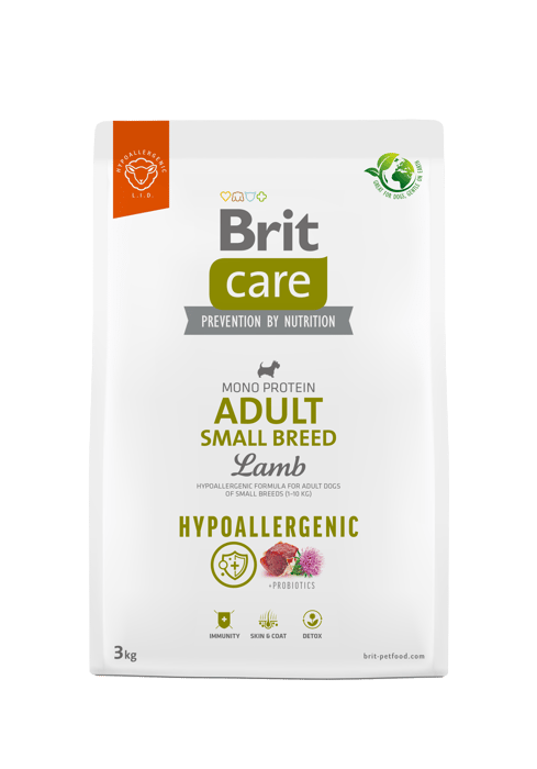 Brit Care Adult Small Breed Lamb & Rice 3kg