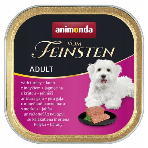 Animonda Vom Feinsten Dog Indyk + Jagnię 150g