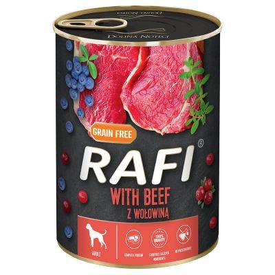 Rafi z Wołowiną Pasztet bez zbóż 400g