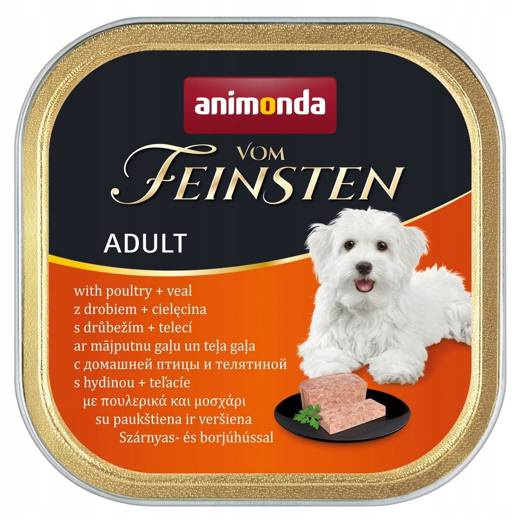 Animonda Vom Feinsten Dog Drób + Cielęcina 150g