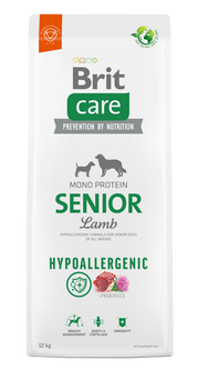 Brit Care Dog Hypoallergenic Senior, jagnięcina, 12 kg