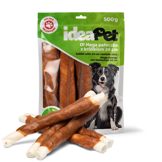 IDEAPET 500g PAŁECZKA MEGA Z KRÓLIKIEM  