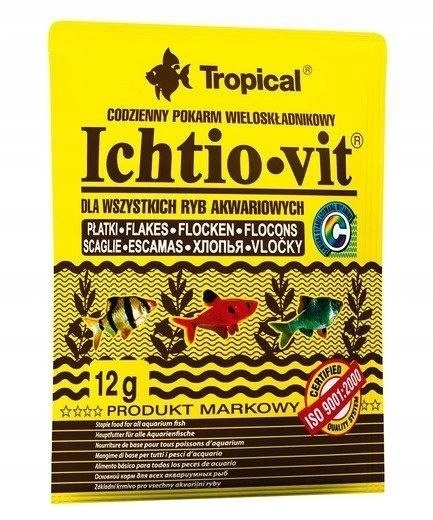 Tropical Ichtio-Vit pokarm wieloskładnikowy 12g/ saszetka