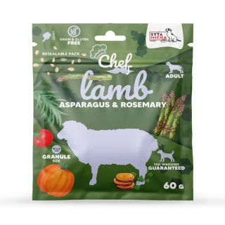 Próbka Syta Micha CHEF Jagnięcina, szparagi i rozmaryn 60g