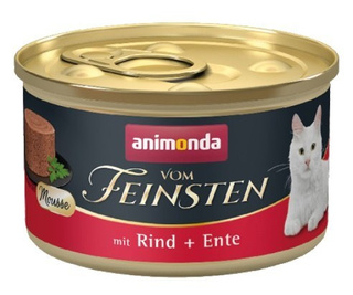 Animonda Vom Feinsten Mousse Wołowina i Kaczka 85g