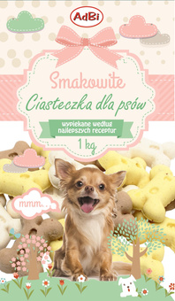 ADBI-CIASTKA 1kg PUPPY MIX WANILIA      