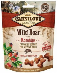 Carnilove Dog Crunchy Snack Wild Boar & Rosehips 200g