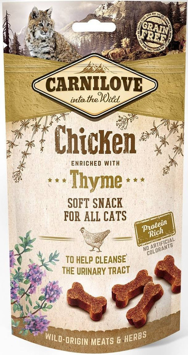 Carnilove Cat Soft Snack Chicken & Thyme 50g