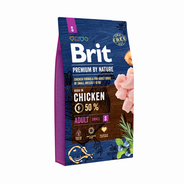 Brit By Nature Adult S 8kg