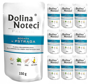 ZESTAW Dolina Noteci 10x150g Pstrąg