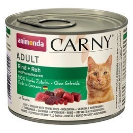Animonda Carny Wołowina, Sarnina, Borówka 200g